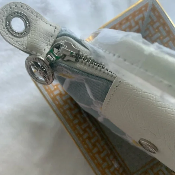 LONGCHAMP Le Pliage Marguerites Daisy Denim Mini Crossbody NWOT Limited E… - Picture 5 of 11